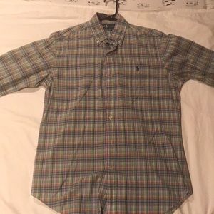 Ralph Lauren Button-down: Small, multi-color